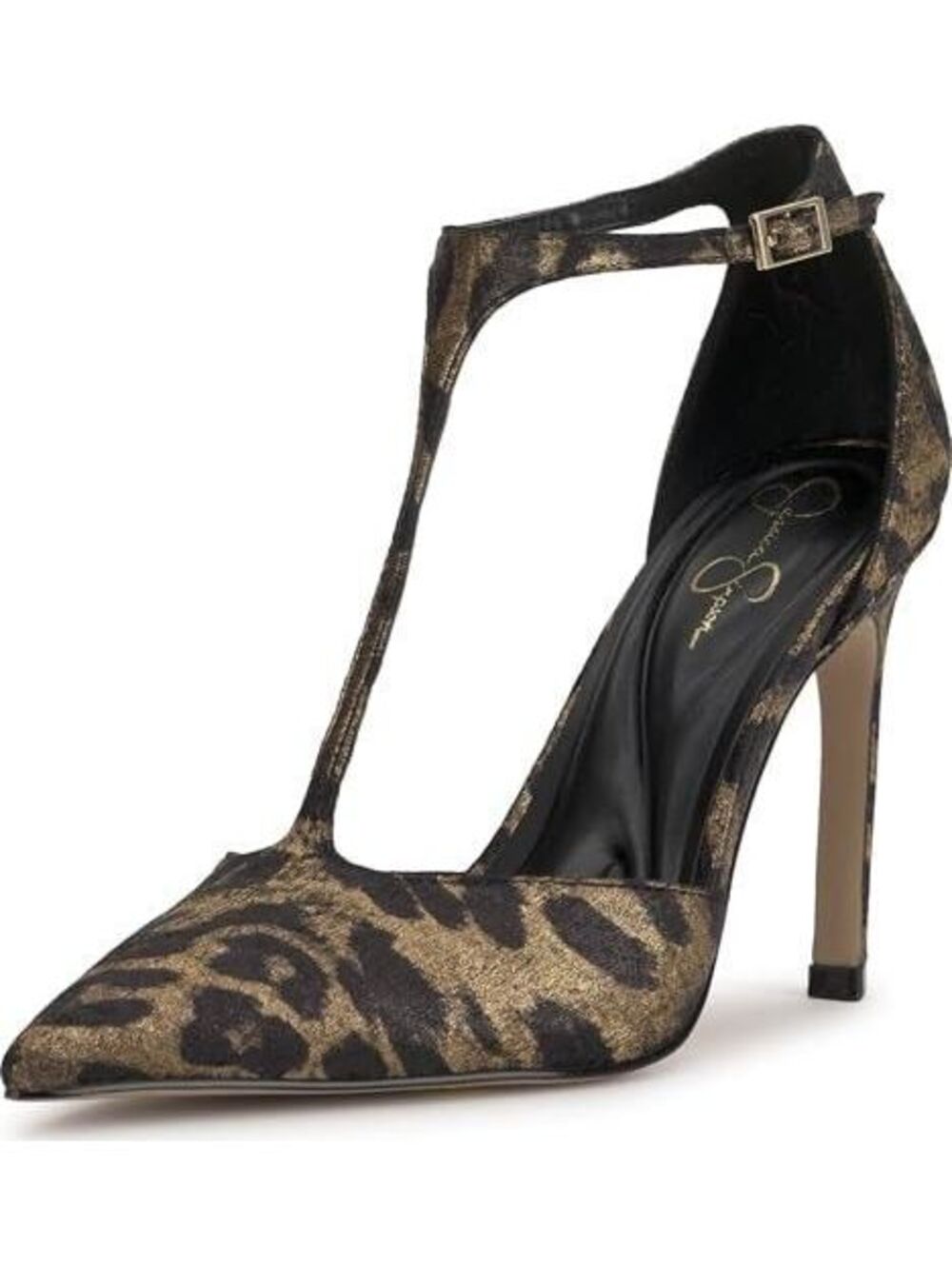 Jessica Simpson Willna T-Strap Pump, Golden Copper, 8 ($109)